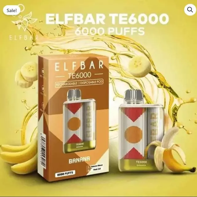 Elf Bar TE6000 Puffs Disposable Vape