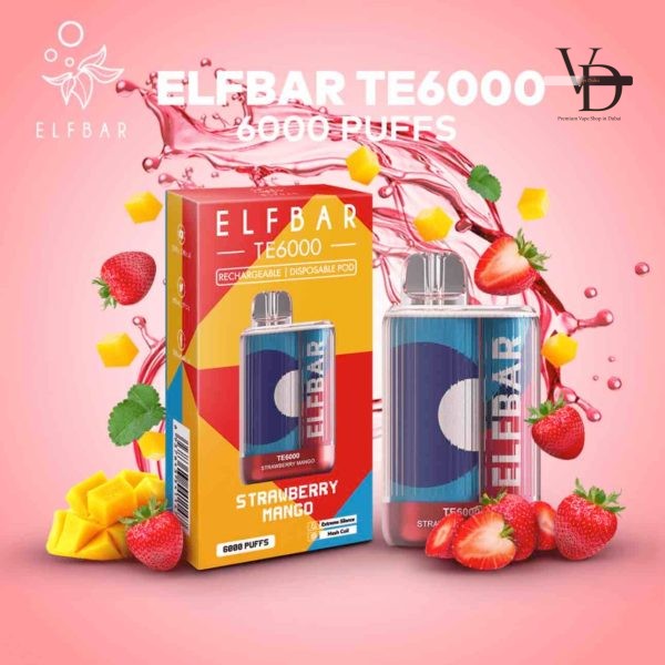 Elf Bar TE6000 Puffs Disposable Vape