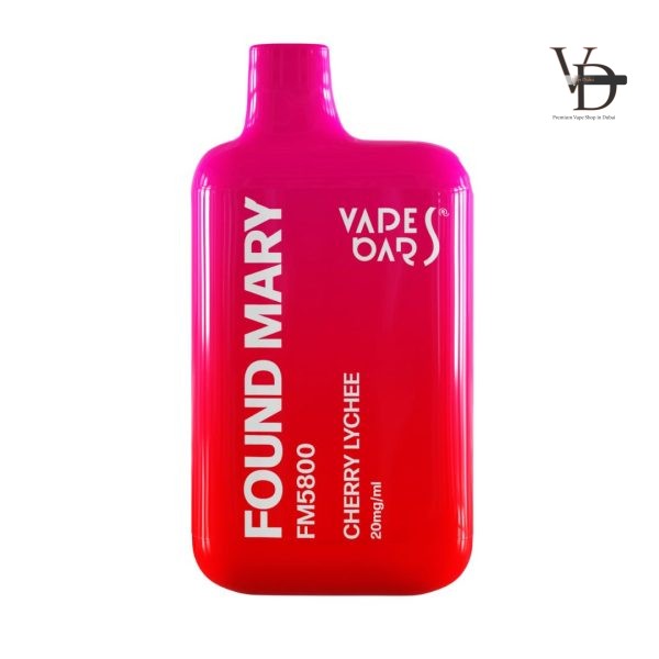 Vapes Bars Found Mary FM5800 20mg Disposable Vape