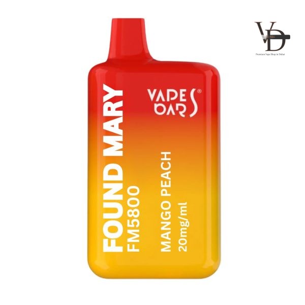 Vapes Bars Found Mary FM5800 20mg Disposable Vape