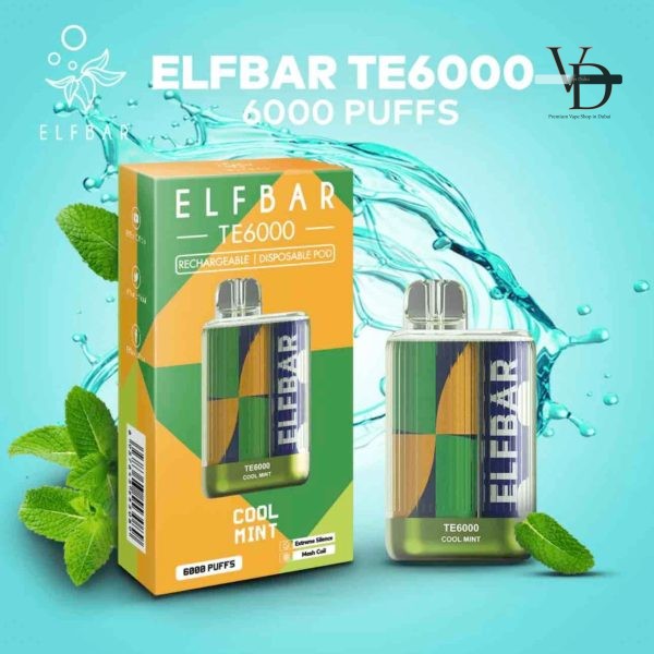 Elf Bar TE6000 Puffs Disposable Vape