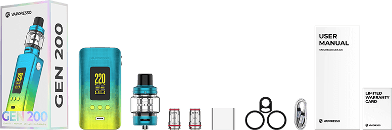 Vaporesso Gen 200 Kit (iTank 2 Edition)