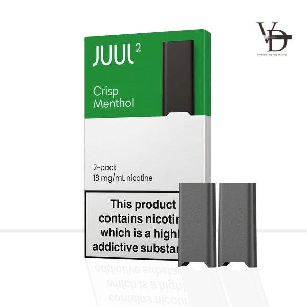 Juul 2 Crisp Menthol Tobacco Pods