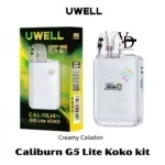 Uwell-Caliburn-G5-Lite-Koko-Pod-Kit-Creamy-Caladon-990x990