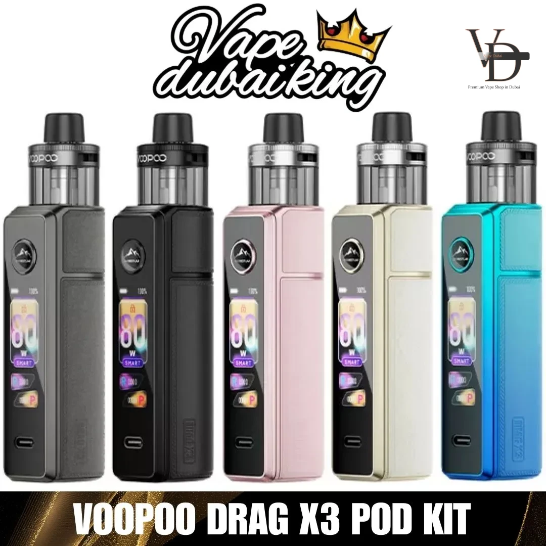 VOOPOO-DRAG-X3-Pod-Kit-PnP-X-Cartridge-Compatible VOOPOO-DRAG-X3-Pod-Kit-PnP-X-Cartridge-Compatible