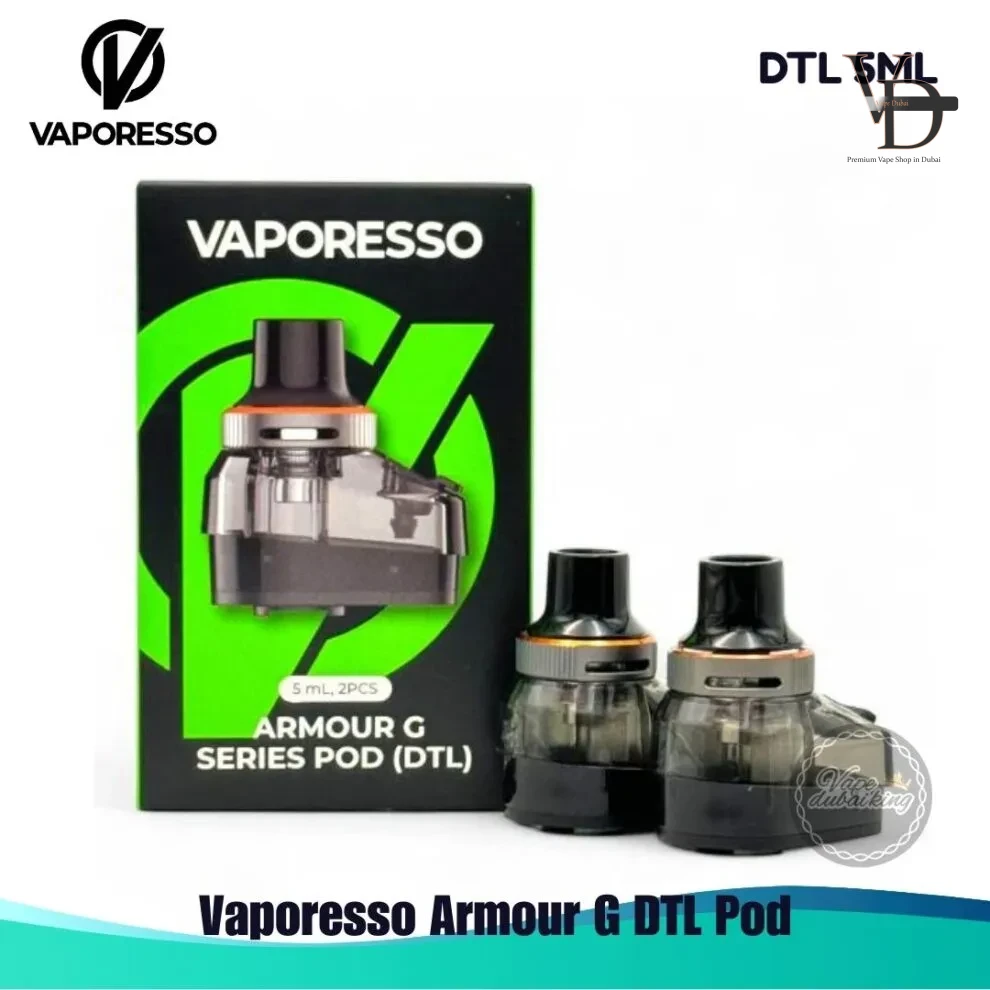 Vaporesso-Armour-G-Series-DTL-Pod-1-990x990 Vaporesso Armour G Series Empty Pod Cartridge 5ml