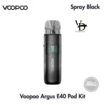 Voopoo-Argus-E40-Pod-Kit-Spray-Black-990x990