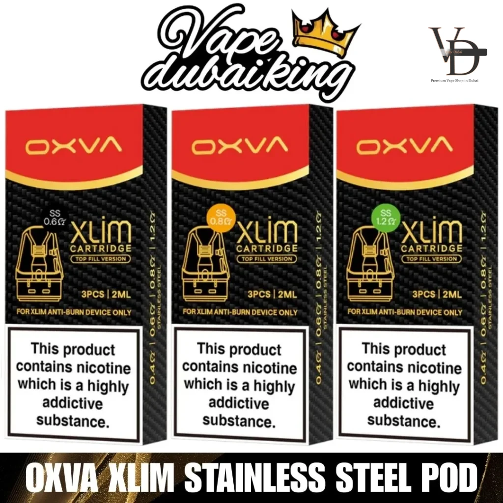 Xlim Stainless Steel Pod By Oxva Vape