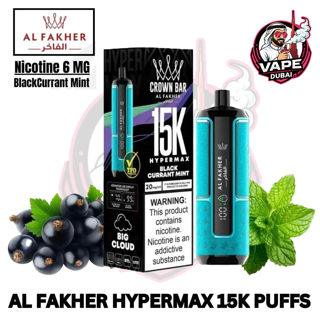 al fakher crown bar 15k puffs