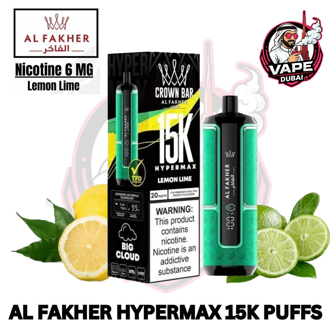 al fakher crown bar 15k puffs