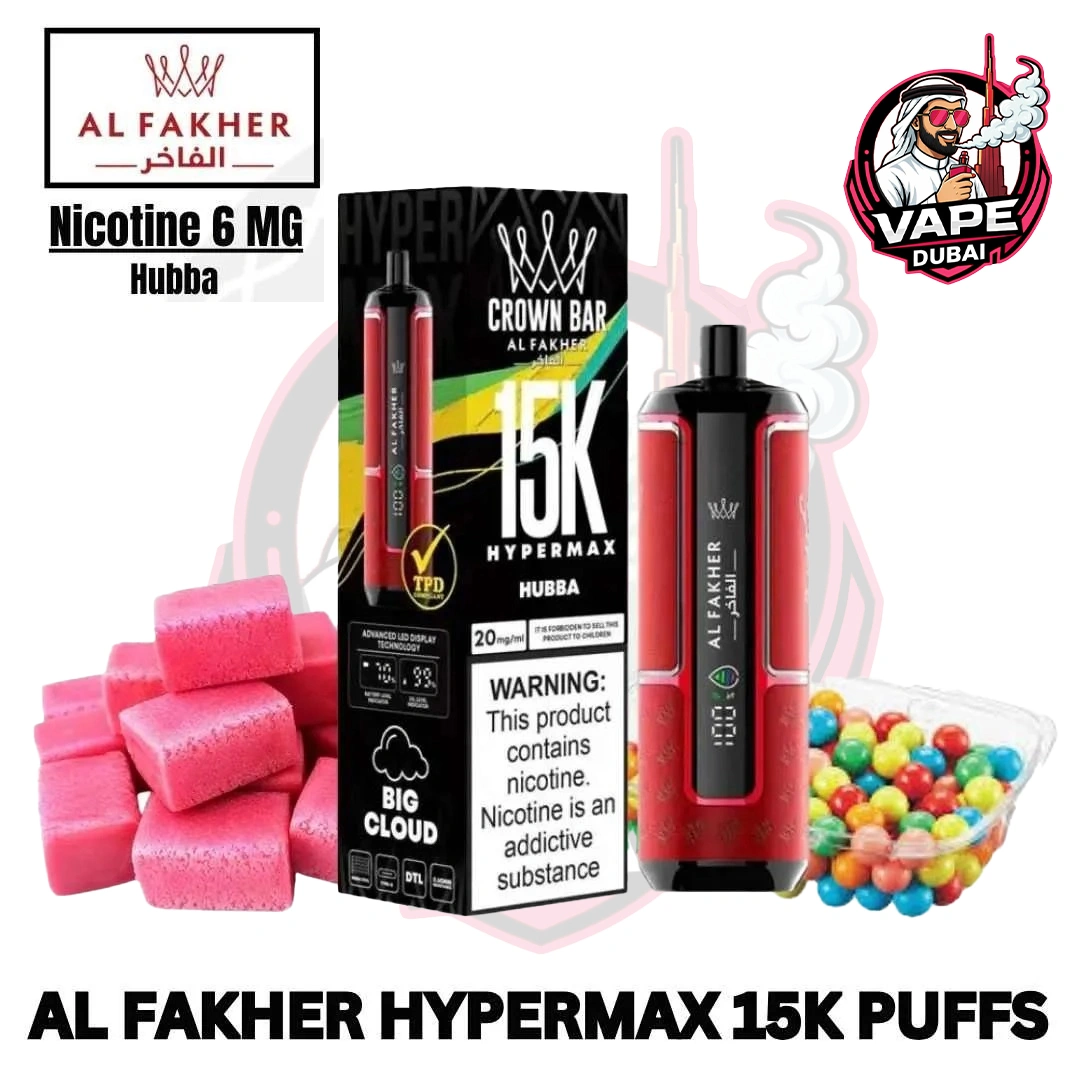 al fakher crown bar 15k puffs