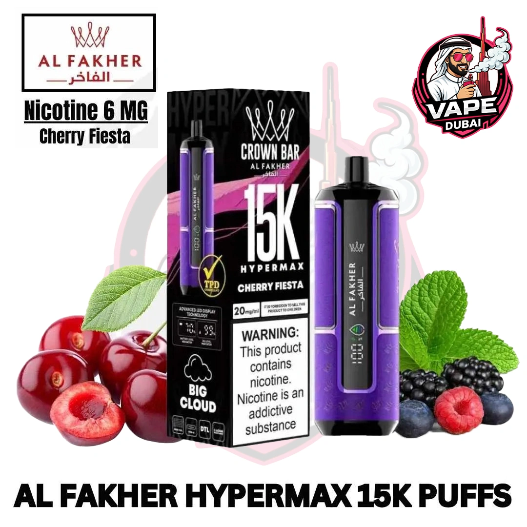 al fakher crown bar 15k puffs