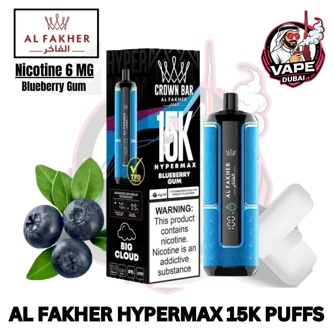 al fakher crown bar 15k puffs