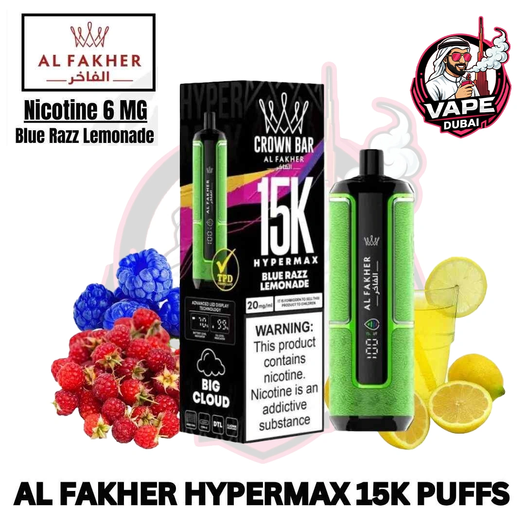 al fakher crown bar 15k puffs