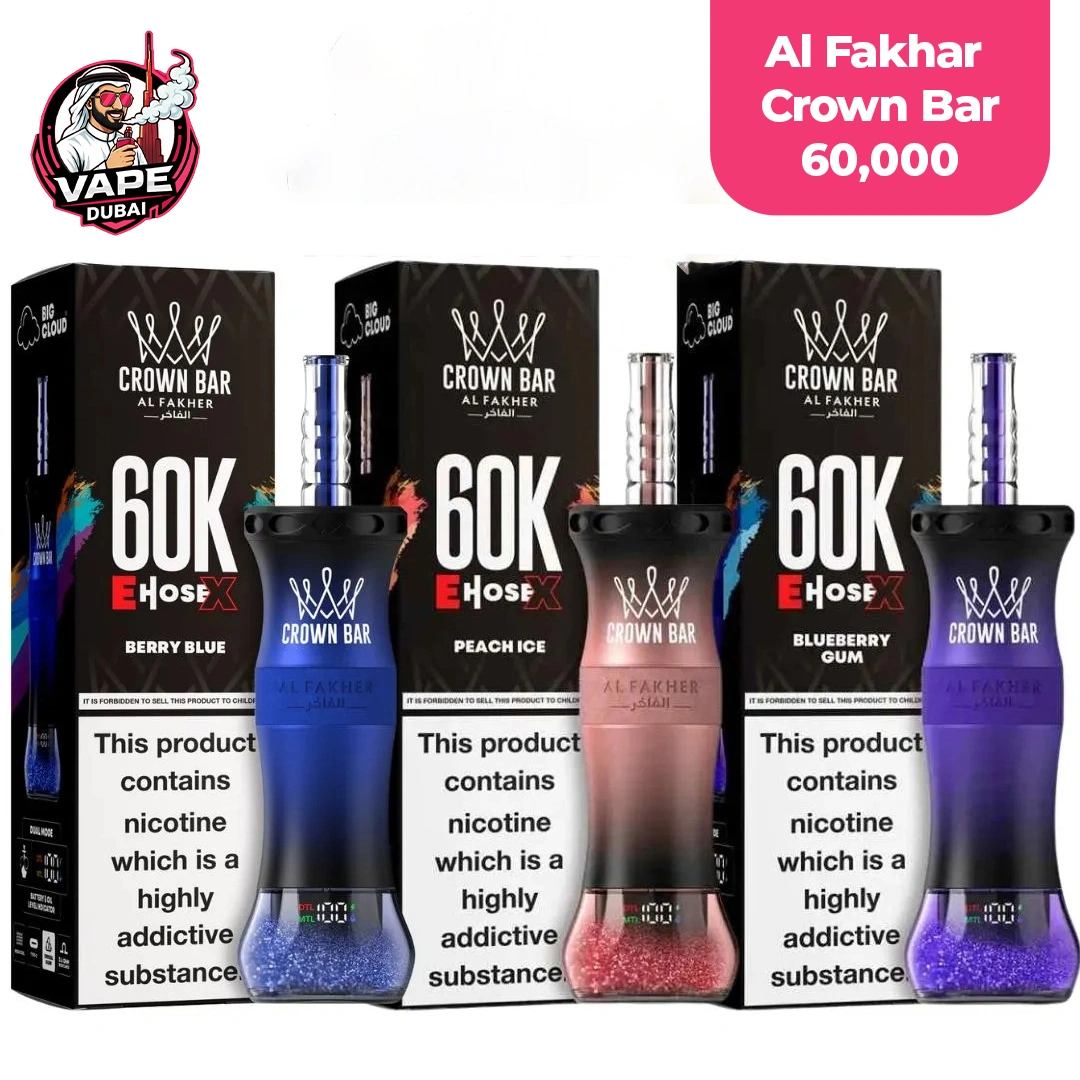 Al Fakher 60000 Puffs Crown Bar