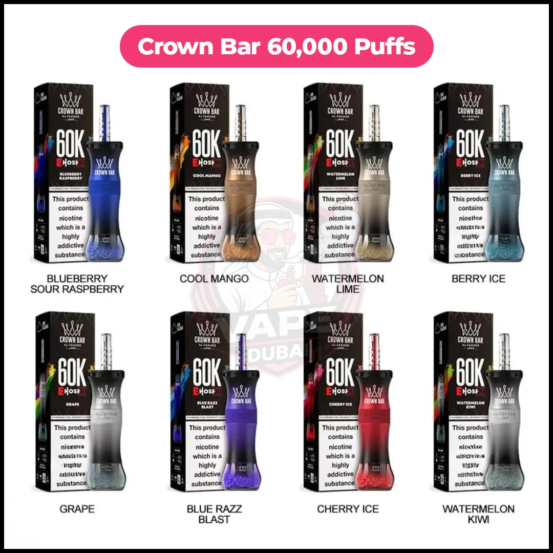 Al Fakher 60000 Puffs Crown Bar