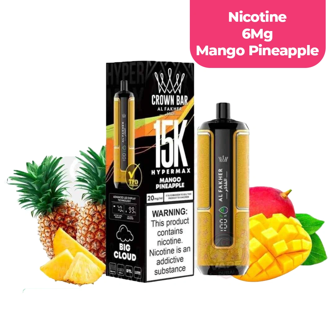 Al Fakher Crown Bar 15k Puffs