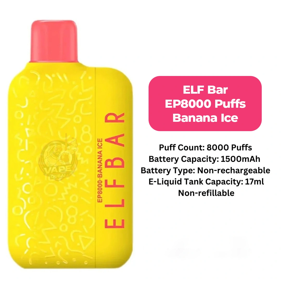 Elf Bar EP8000 Puffs 20mg