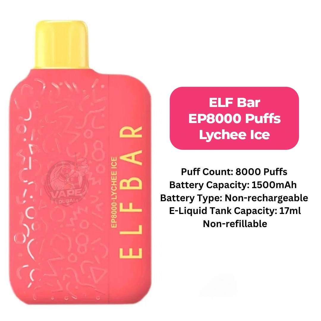 Elf Bar EP8000 Puffs 20mg