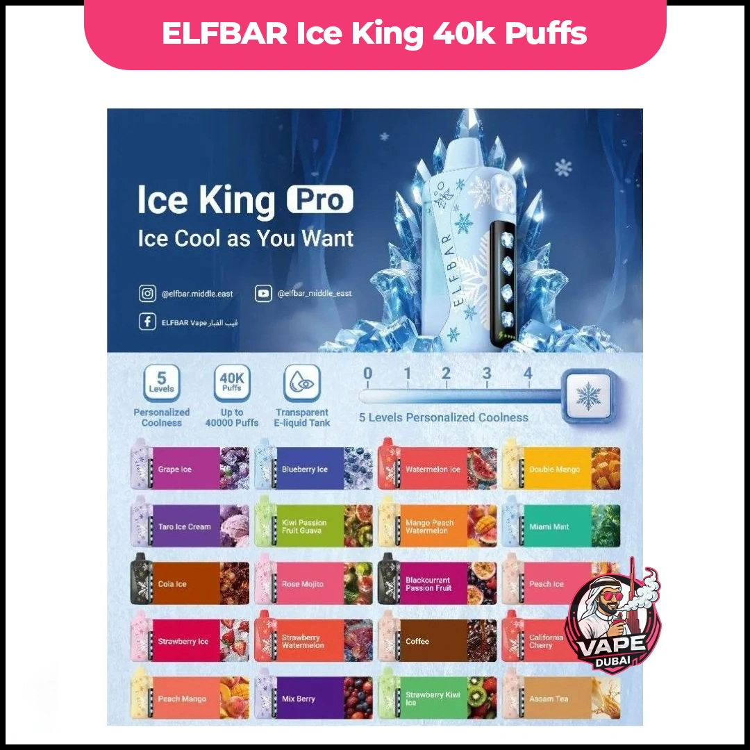Elf Bar Ice King Pro 40k Puffs