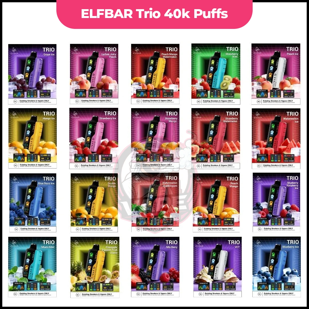 Elf Bar Trio 40k Puffs 50mg