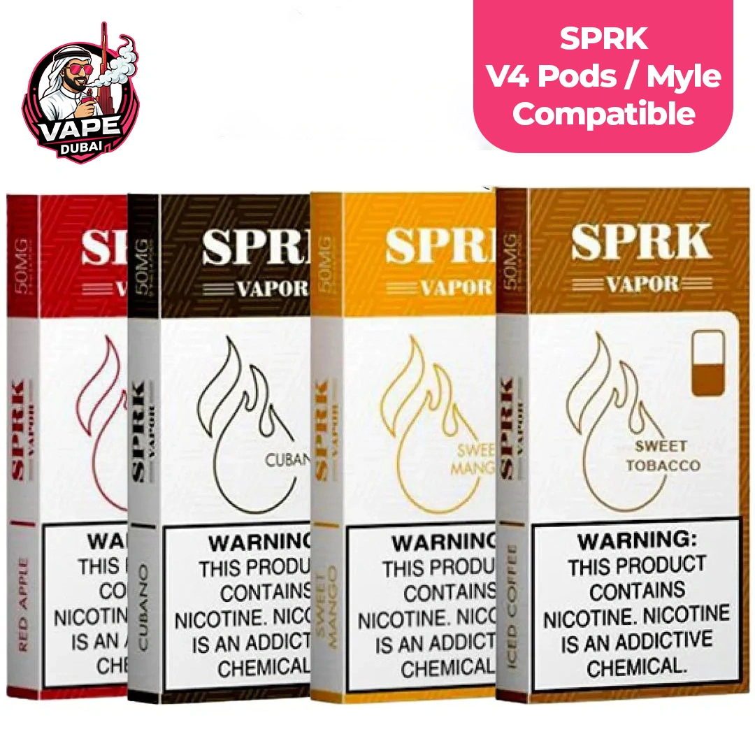 SPRK Pods Dubai Myle V4 Device