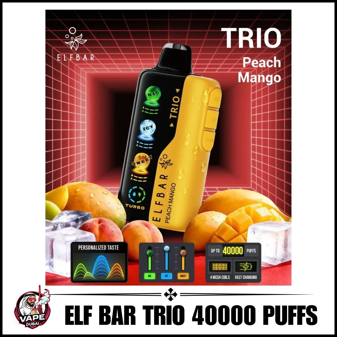 elf bar trio 40k puffs 50mg