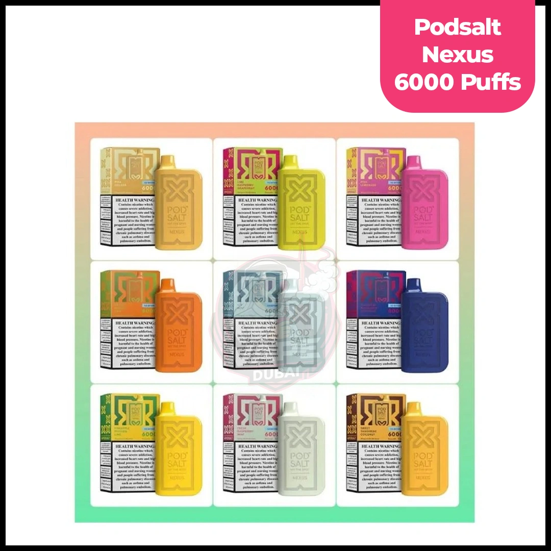 pod salt nexus 6000 puffs 20mg
