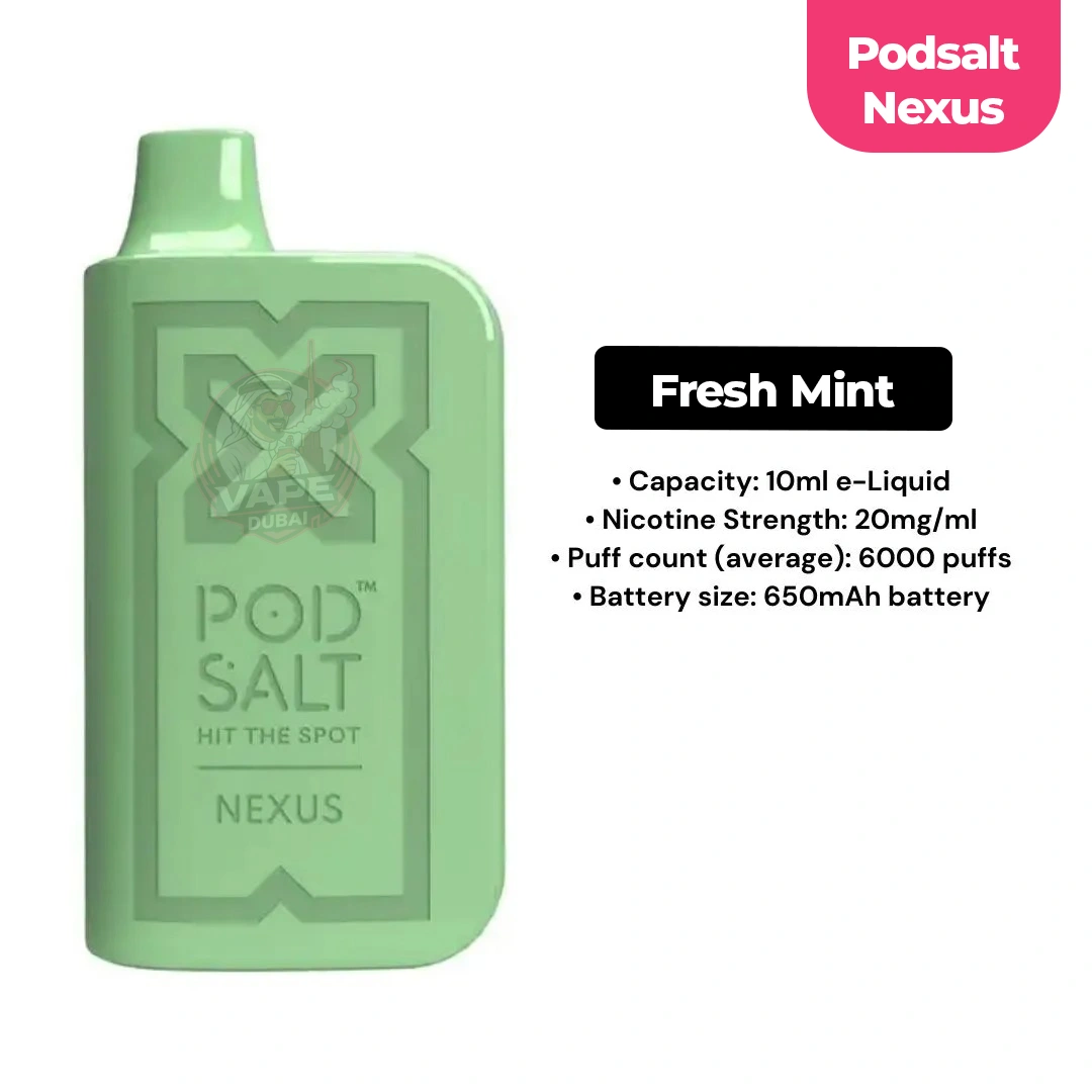pod salt nexus 6000 puffs 20mg