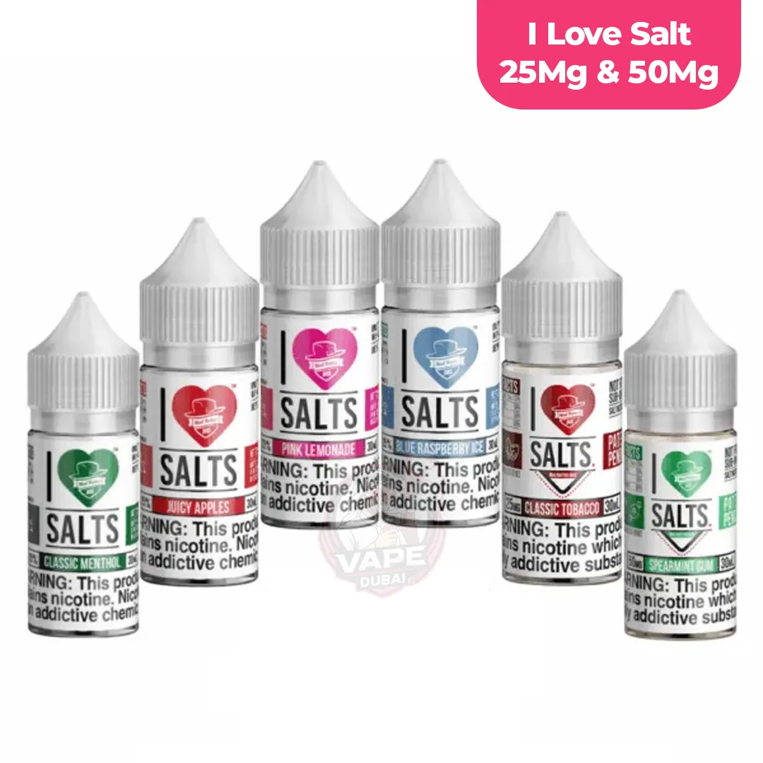 I Love Salt 25mg E-Liquid in Dubai