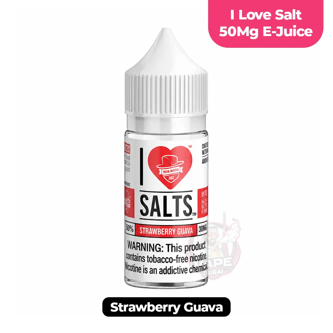 I Love Salt 50mg E-Liquid, 30ml Bottle