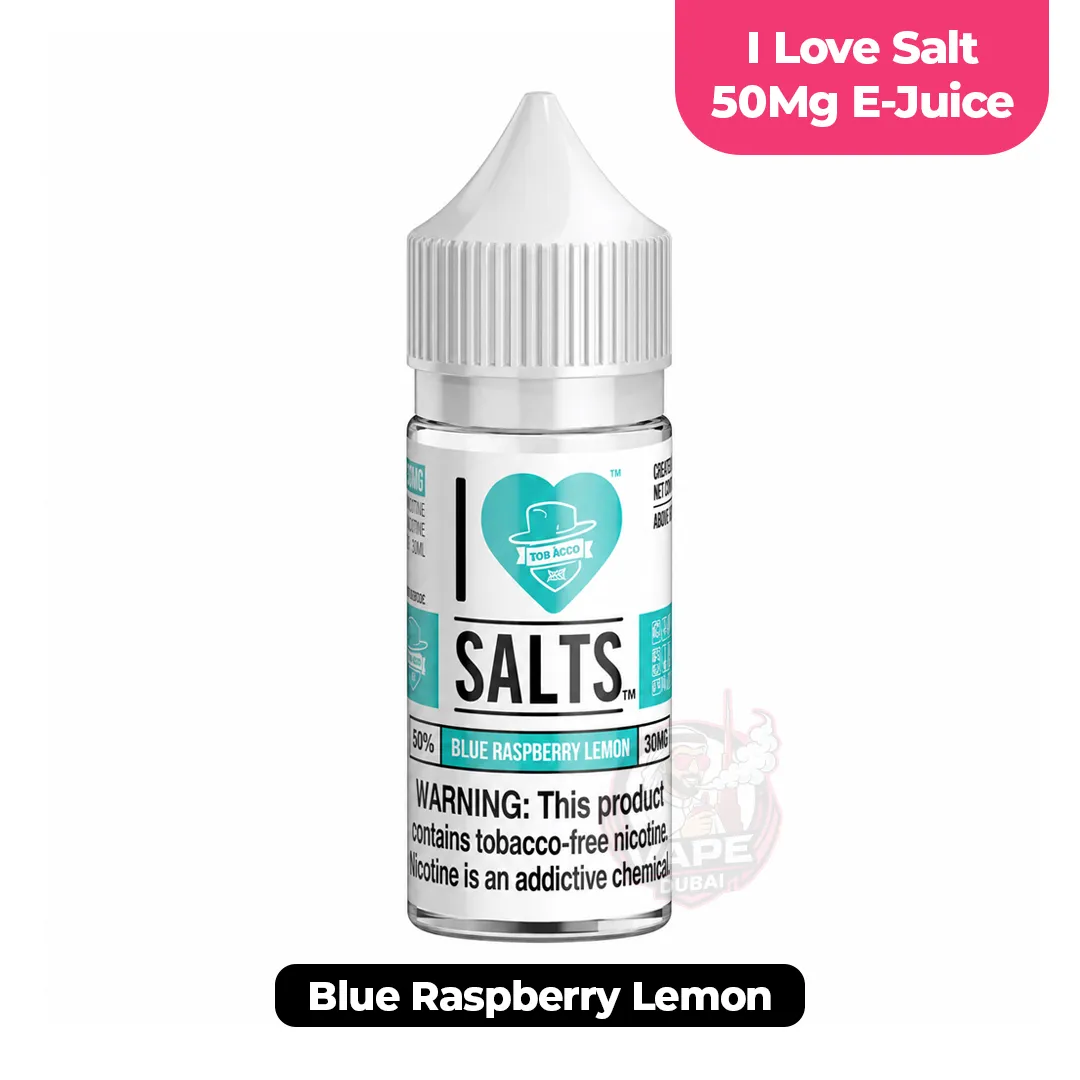 I Love Salt 50mg E-Liquid, 30ml Bottle