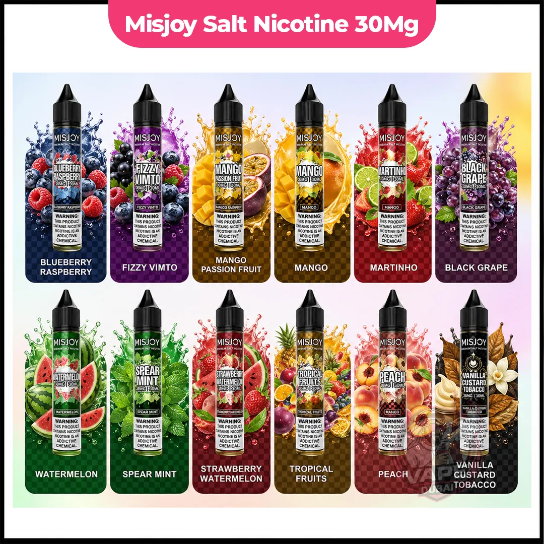 Misjoy Salt Nicotine 30mg Vape Juice UAE