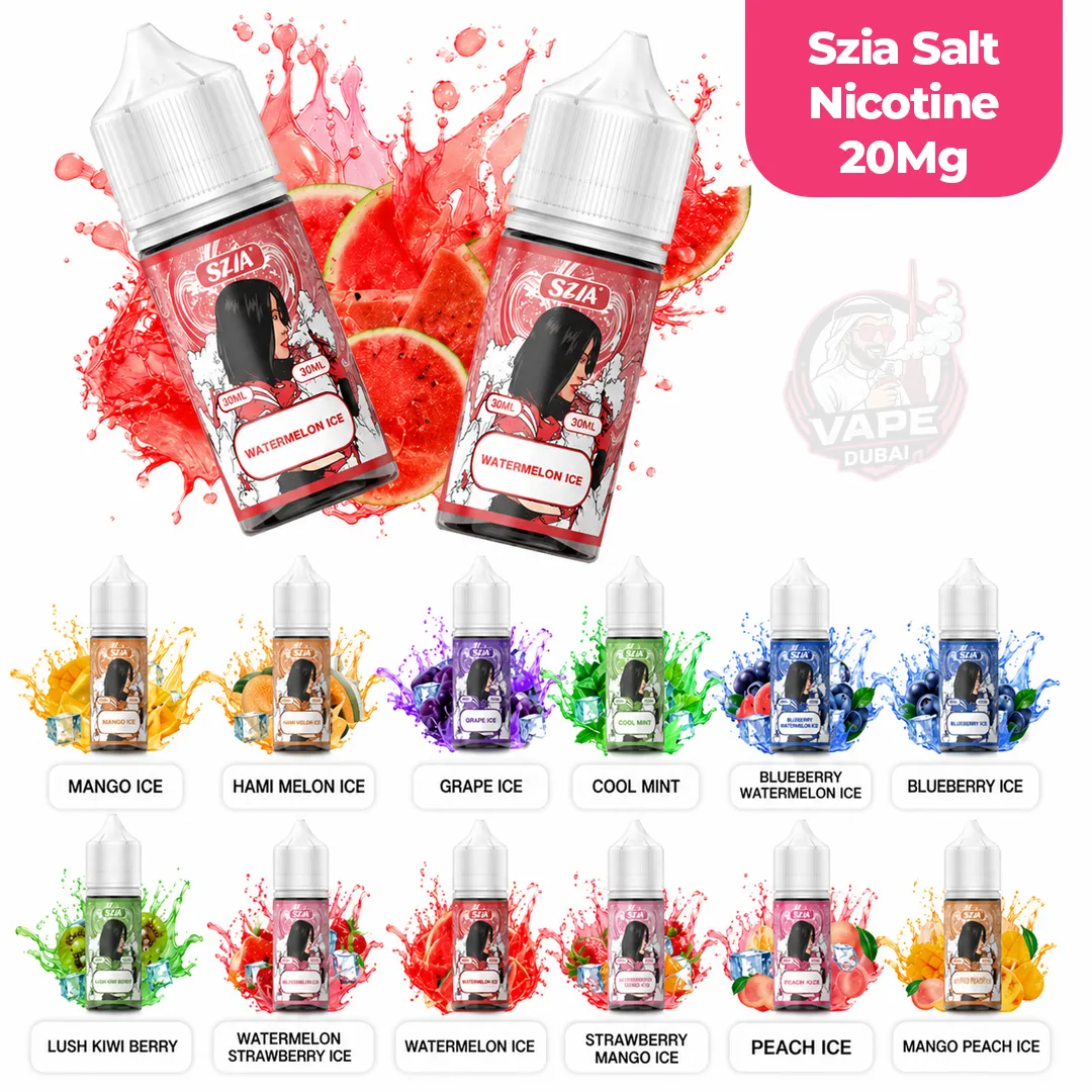 Vape Juice SZIA Salt Nicotine 20mg by Vabar