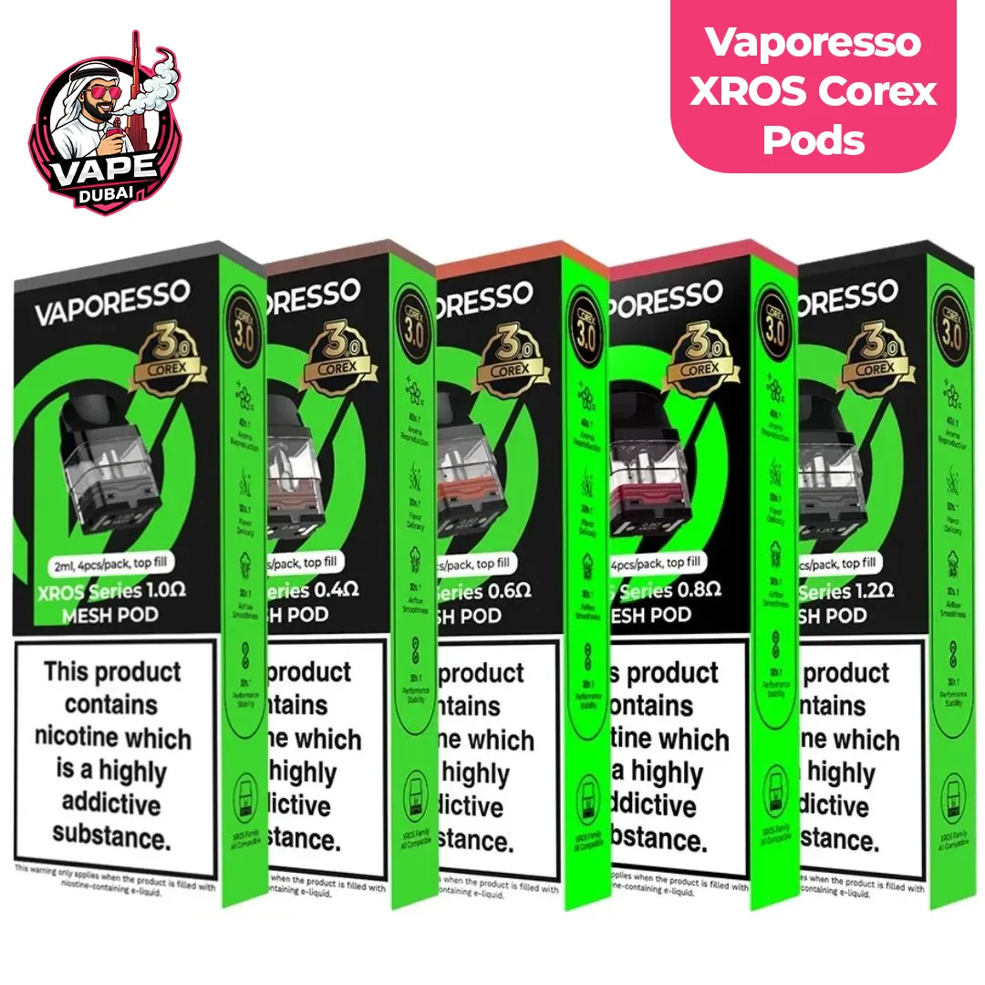 Vaporesso XROS Pods, Triple Leakproof