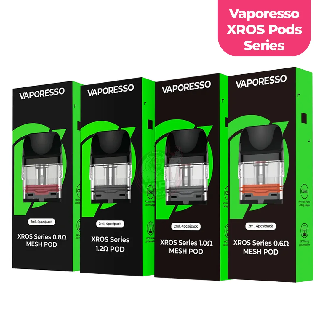 Vaporesso XROS Pods, Triple Leakproof