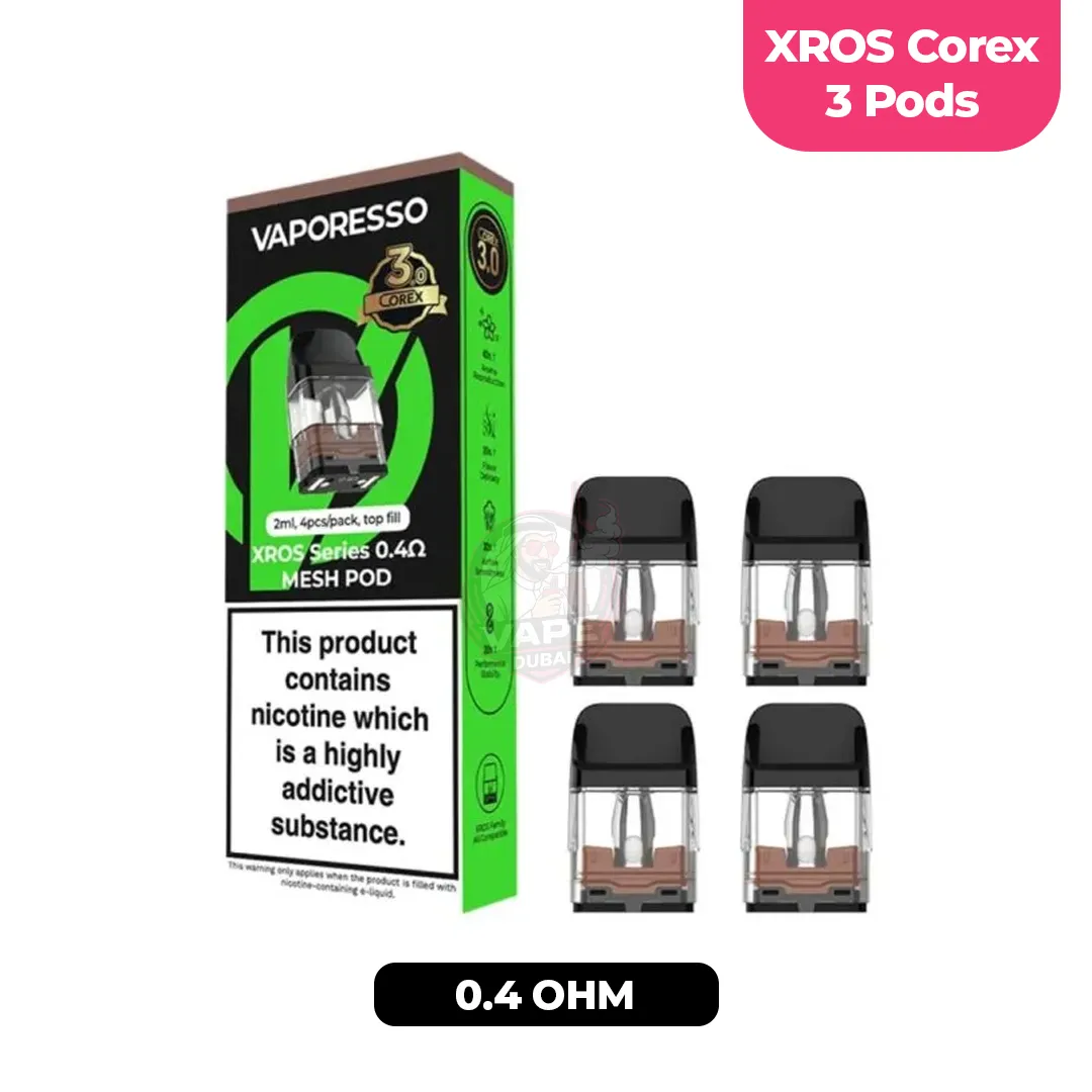 Vaporesso XROS Pods, Triple Leakproof