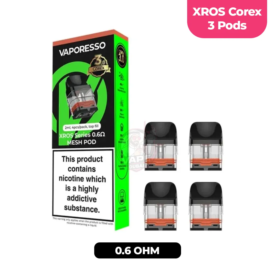 Vaporesso XROS Pods, Triple Leakproof