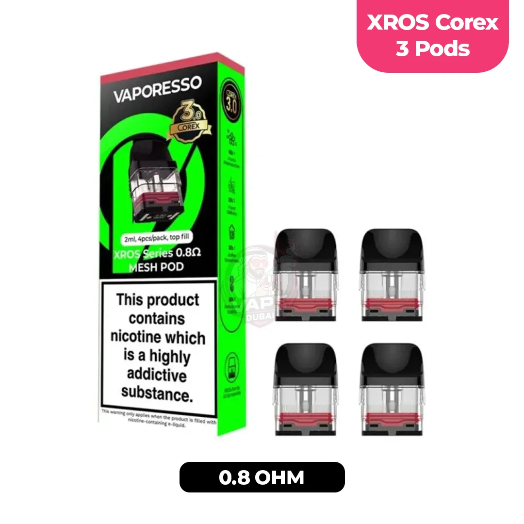 Vaporesso XROS Pods, Triple Leakproof