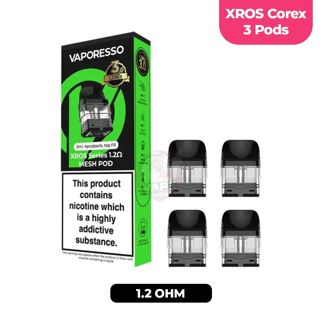 Vaporesso XROS Pods, Triple Leakproof