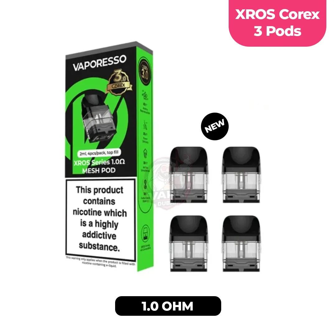 Vaporesso XROS Pods, Triple Leakproof