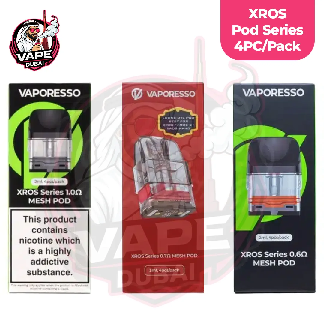 Vaporesso XROS Pods, Triple Leakproof