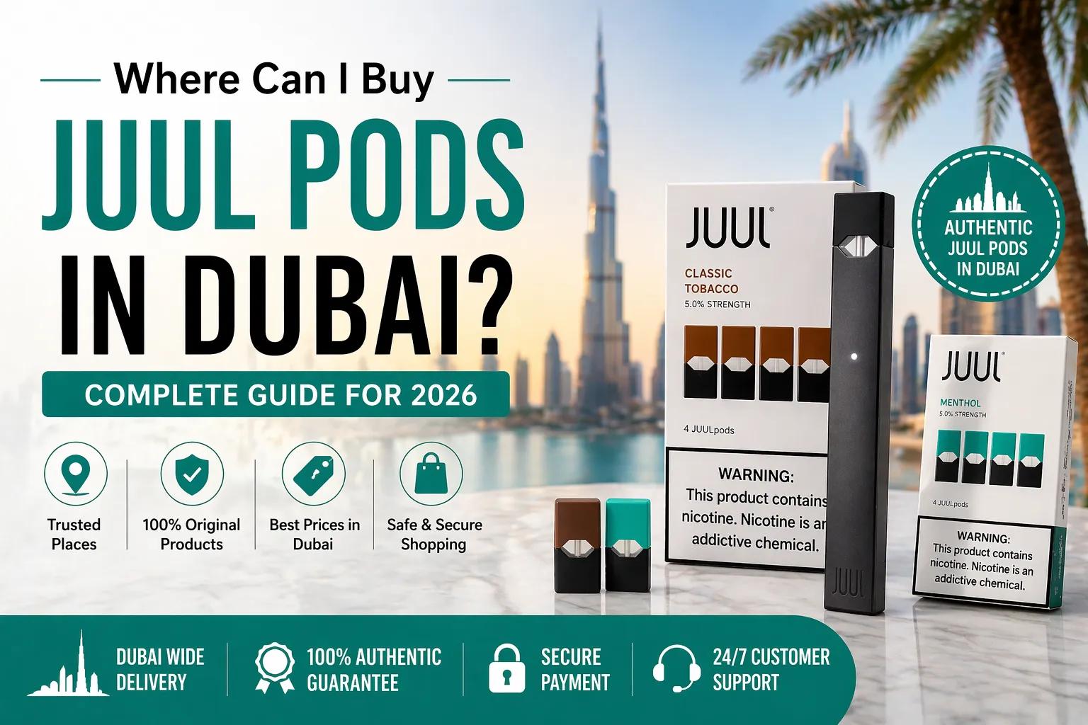 Where Can I Buy JUUL Pods in Dubai?