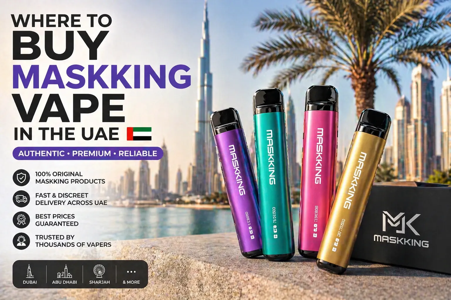 Where to Buy Maskking Vape in the UAE: Best Guide 2026