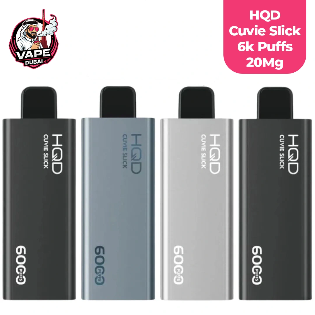 cuvie slick 6000 puffs 20mg by hqd