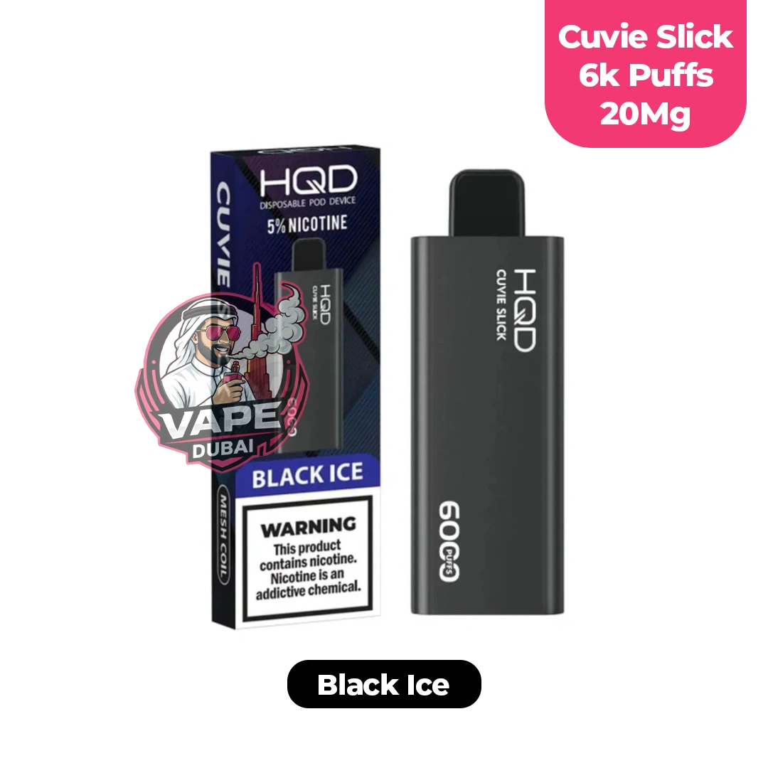 cuvie slick 6000 puffs 20mg by hqd