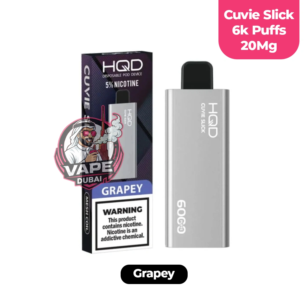 cuvie slick 6000 puffs 20mg by hqd