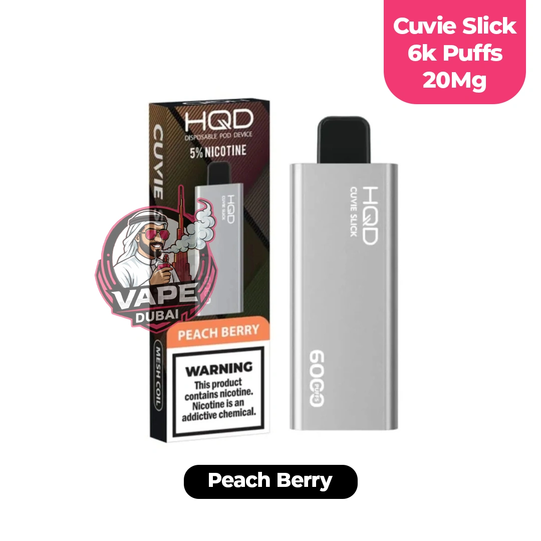 cuvie slick 6000 puffs 20mg by hqd