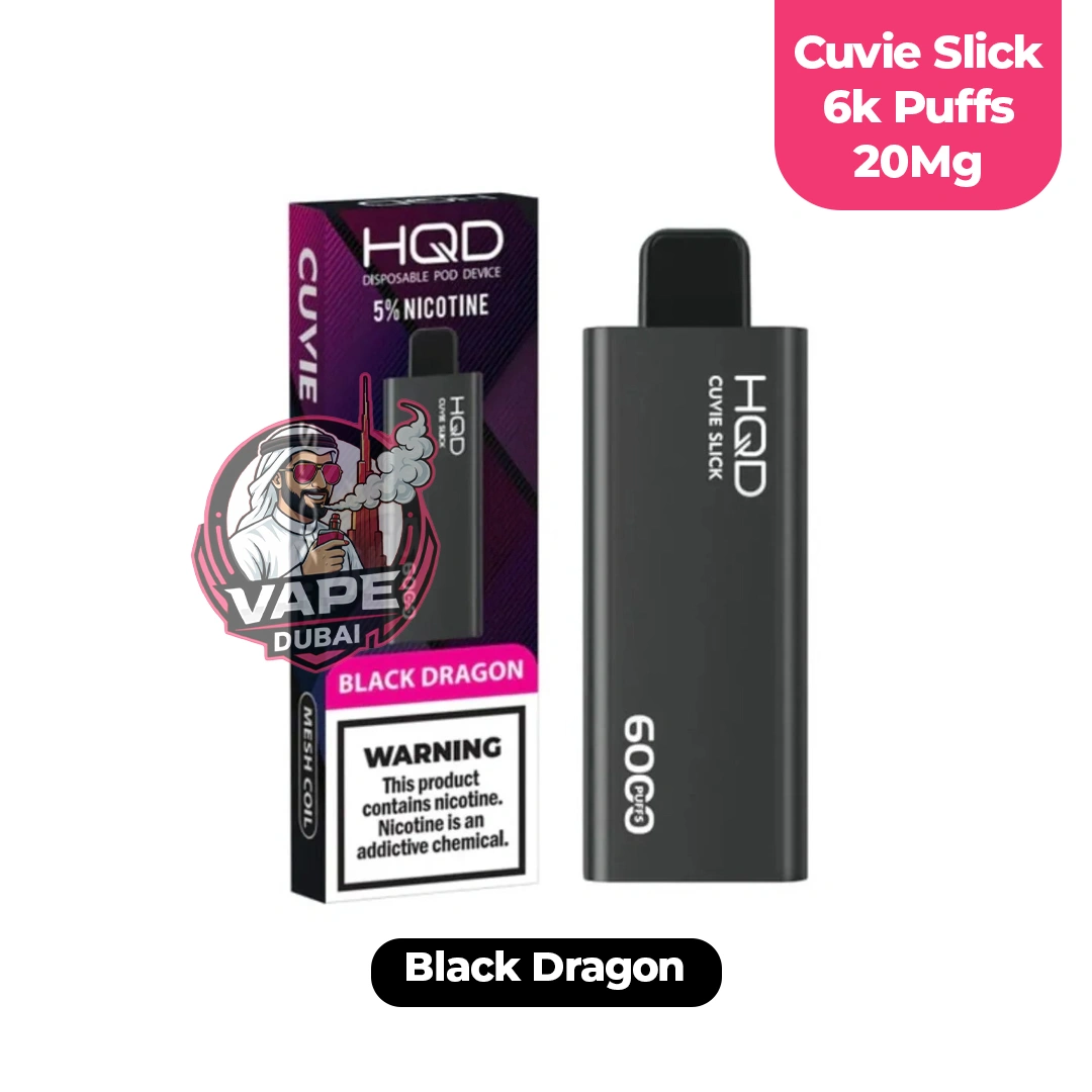 cuvie slick 6000 puffs 20mg by hqd