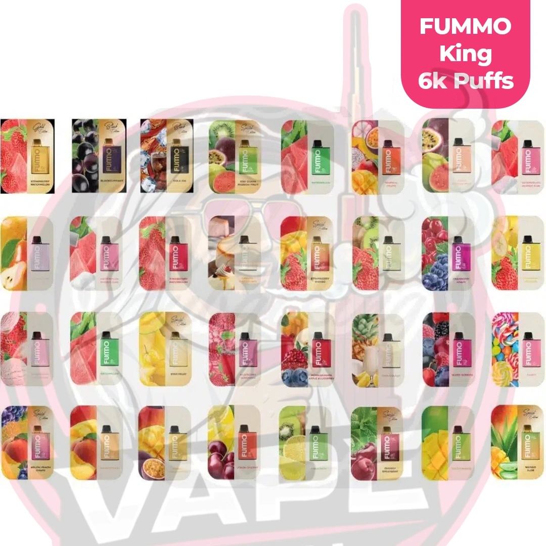fummo king 6000 puffs 20mg